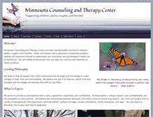 Tablet Screenshot of minnesota-therapy.com